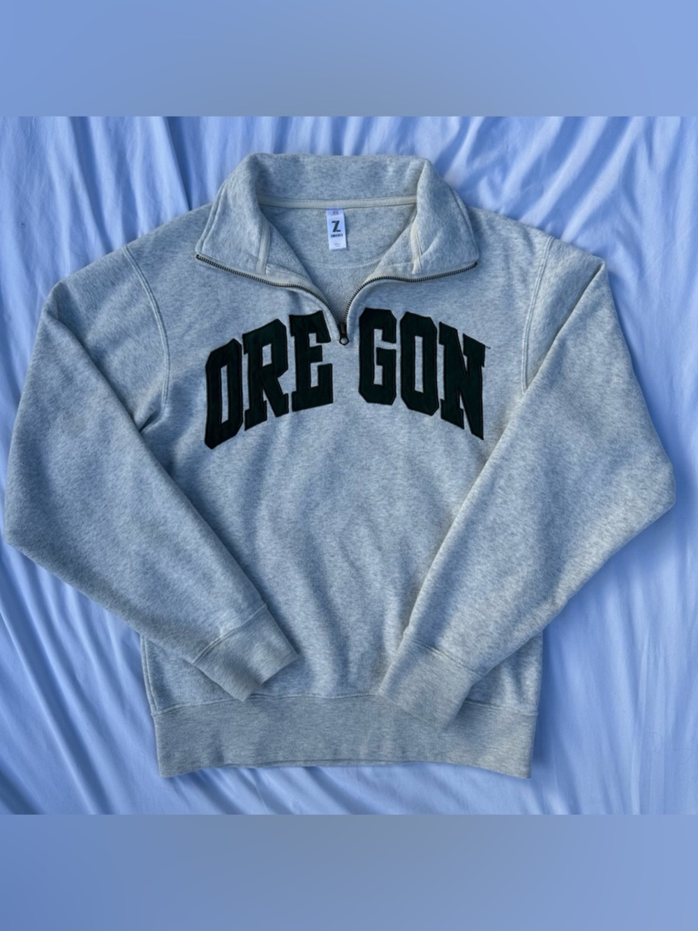 Oregon Quarter Zip Sweatshirt